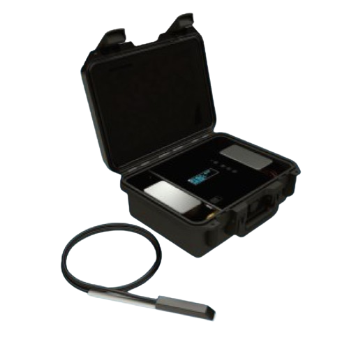 GWF Q-Eye PSC Portable Mobile area velocity flow meter for partially filled or pressurized pipes and open channels