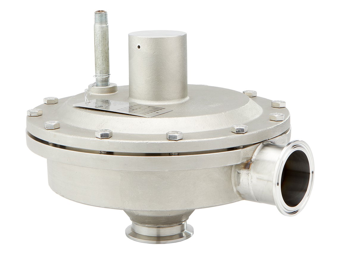 FBCPM Series Sanitary Air Loaded Pressure and Back Pressure Regulators